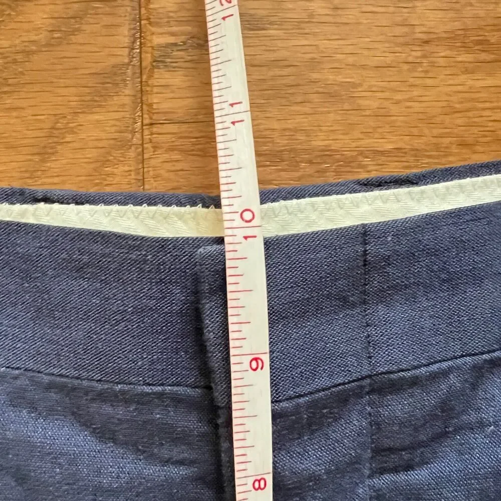 J.Crew Dress Pants Men's Size 31x32 Navy Blue Ludlow Slim Cotton Wool